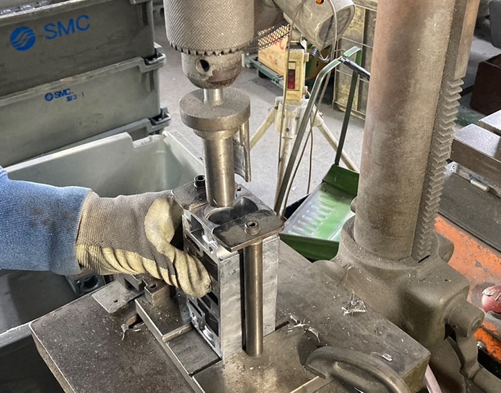 エンドレス研磨作業